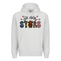 Dove Grey oh my stars Premium Hoodie - CowhideDigitalArt