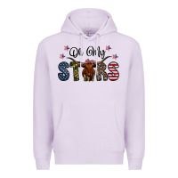 Lilac oh my stars Premium Hoodie - CowhideDigitalArt