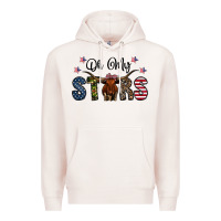 Pale Pink oh my stars Premium Hoodie - CowhideDigitalArt