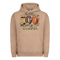 Happy 100 Americana Football Basketball Day Of Sch Urban Hoodie | Teevron