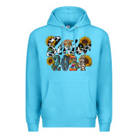 Ocean Blue senior 2024 Premium Hoodie - RacoonDesign
