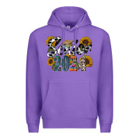 Purple senior 2024 Premium Hoodie - RacoonDesign