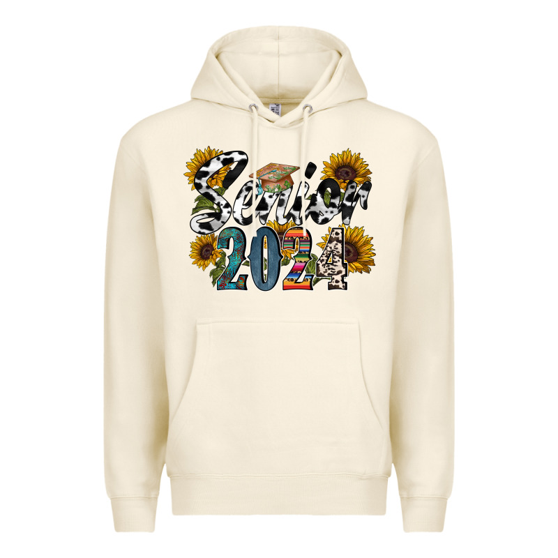 Senior 2024 Premium Hoodie by RacoonDesign | Teevron