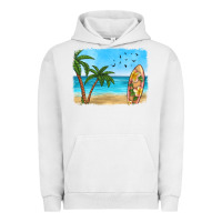 Pigment Lunar Rock beach background Urban Hoodie - HRA Design Shop