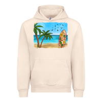 Sandshell beach background Urban Hoodie - HRA Design Shop