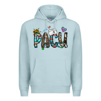 Blue Mist pacu Premium Hoodie - CowhideDigitalArt