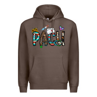 Coffee pacu Premium Hoodie - CowhideDigitalArt