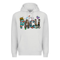 Dove Grey pacu Premium Hoodie - CowhideDigitalArt