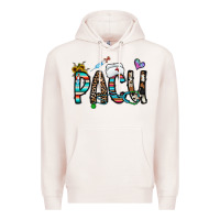 Pale Pink pacu Premium Hoodie - CowhideDigitalArt