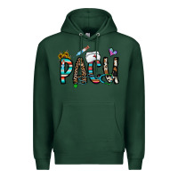 Sports Green pacu Premium Hoodie - CowhideDigitalArt