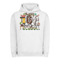Pigment Lunar Rock happy 100 day of school american football baseball Urban Hoodie - RacoonDesign
