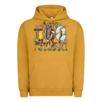 Pigment Peanut Butter happy 100 day of school american football baseball Urban Hoodie - RacoonDesign