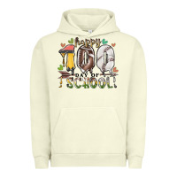 Pigment Pistachio happy 100 day of school american football baseball Urban Hoodie - RacoonDesign