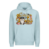 Blue Mist senior 2024 Premium Hoodie - RacoonDesign