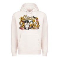 Pale Pink senior 2024 Premium Hoodie - RacoonDesign