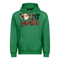 Emerald howdy santa Urban Hoodie - FaDigitalArtStudio
