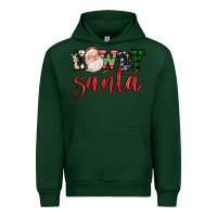 Forest Green howdy santa Urban Hoodie - FaDigitalArtStudio