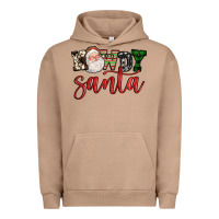 Pigment Burro howdy santa Urban Hoodie - FaDigitalArtStudio
