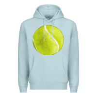 Blue Mist tennis ball fa element 2 Premium Hoodie - FaDigitalArtStudio