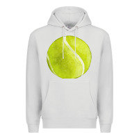 Dove Grey tennis ball fa element 2 Premium Hoodie - FaDigitalArtStudio