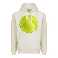 Oatmeal Heather tennis ball fa element 2 Premium Hoodie - FaDigitalArtStudio