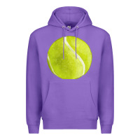 Purple tennis ball fa element 2 Premium Hoodie - FaDigitalArtStudio