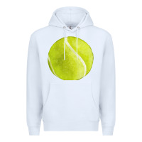 White tennis ball fa element 2 Premium Hoodie - FaDigitalArtStudio