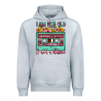 Heather Grey i am not old i am a classic sunflower floral casse Urban Hoodie - FaDigitalArtStudio