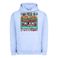 Pigment Grape Ice i am not old i am a classic sunflower floral casse Urban Hoodie - FaDigitalArtStudio