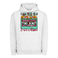 Pigment Lunar Rock i am not old i am a classic sunflower floral casse Urban Hoodie - FaDigitalArtStudio