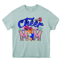 Arona Cheer Mom Heavy Core Tee - CowhideDigitalArt