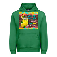 Emerald when life gives you lemons make lemonade Urban Hoodie - HRA Design Shop