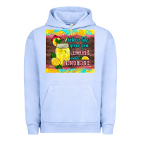 Pigment Grape Ice when life gives you lemons make lemonade Urban Hoodie - HRA Design Shop