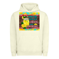 Pigment Pistachio when life gives you lemons make lemonade Urban Hoodie - HRA Design Shop