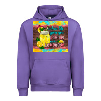 Tulip when life gives you lemons make lemonade Urban Hoodie - HRA Design Shop