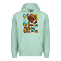 Seafoam western love american football Premium Hoodie - HRA Design Shop