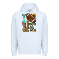 Western Love American Football Premium Hoodie | Teevron