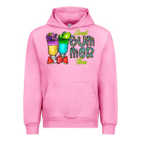 Fuchsia Pink sweet summer time3 Urban Hoodie - CowhideDigitalArt