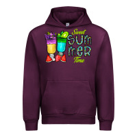 Mauve Wine sweet summer time3 Urban Hoodie - CowhideDigitalArt
