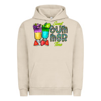 Pigment French Oak sweet summer time3 Urban Hoodie - CowhideDigitalArt