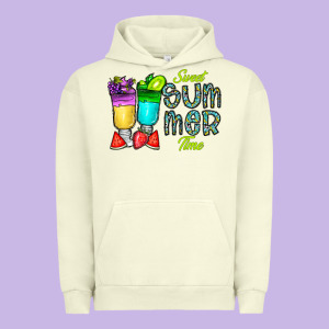 Sweet Summer Time3 Urban Hoodie Designed By Cowhidedigitalart