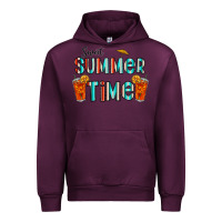 Mauve Wine sweet summer time Urban Hoodie - CowhideDigitalArt