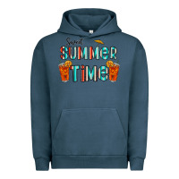 Pigment Midnight Navy sweet summer time Urban Hoodie - CowhideDigitalArt