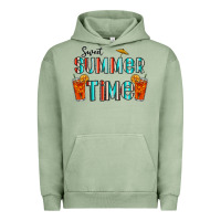 Pigment Oil Green sweet summer time Urban Hoodie - CowhideDigitalArt