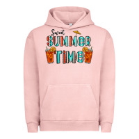 Pigment Salmon sweet summer time Urban Hoodie - CowhideDigitalArt