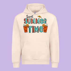 Sweet Summer Time Urban Hoodie Designed By Cowhidedigitalart