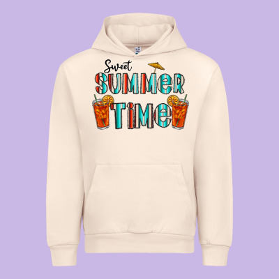 Sweet Summer Time Urban Hoodie Designed By Cowhidedigitalart