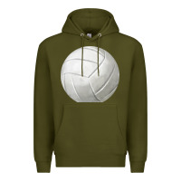 Army Green volleyball fa element Premium Hoodie - FaDigitalArtStudio