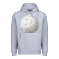 Heather Grey volleyball fa element Premium Hoodie - FaDigitalArtStudio