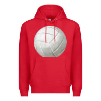 Red volleyball fa element Premium Hoodie - FaDigitalArtStudio
